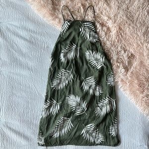 forever21 open back mini dress